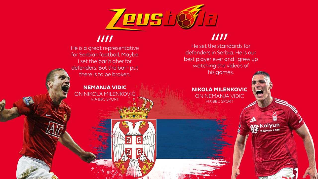Nemanja Vidić dan Nikola Milenković Saling Menghormati, Legenda dan Penerus