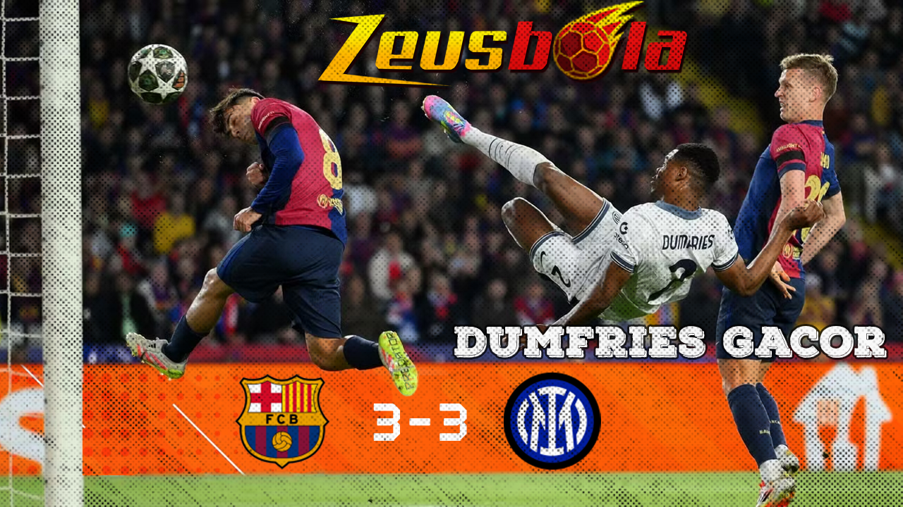 Dumfries Gacor, Inter dan Barcelona Terkunci di Skor Imbang