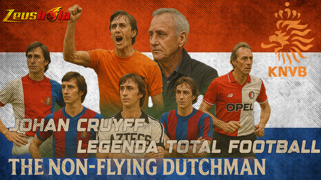 Johan Cruyff Jenius yang Menari di Lapangan dan Legenda Total Football yang Tak Pernah Padam