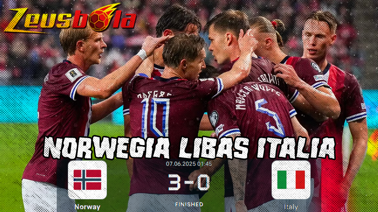 Dibantai 3-0 Norwegia Libas Italia, Haaland & Nusa Mengamuk di Oslo