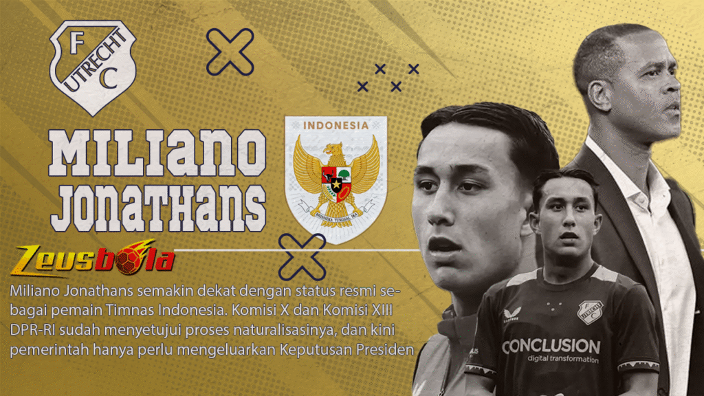 Miliano Jonathans Hati Saya Memilih Indonesia Penyerang FC Utrecht yang Siap Jadi Senjata Baru Garuda di Kualifikasi Piala Dunia 2026