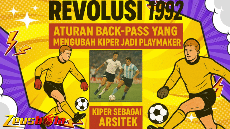 Revolusi Sepakbola 1992 Satu Aturan yang Mengubah Kiper Jadi Playmaker dan Mengguncang Dunia