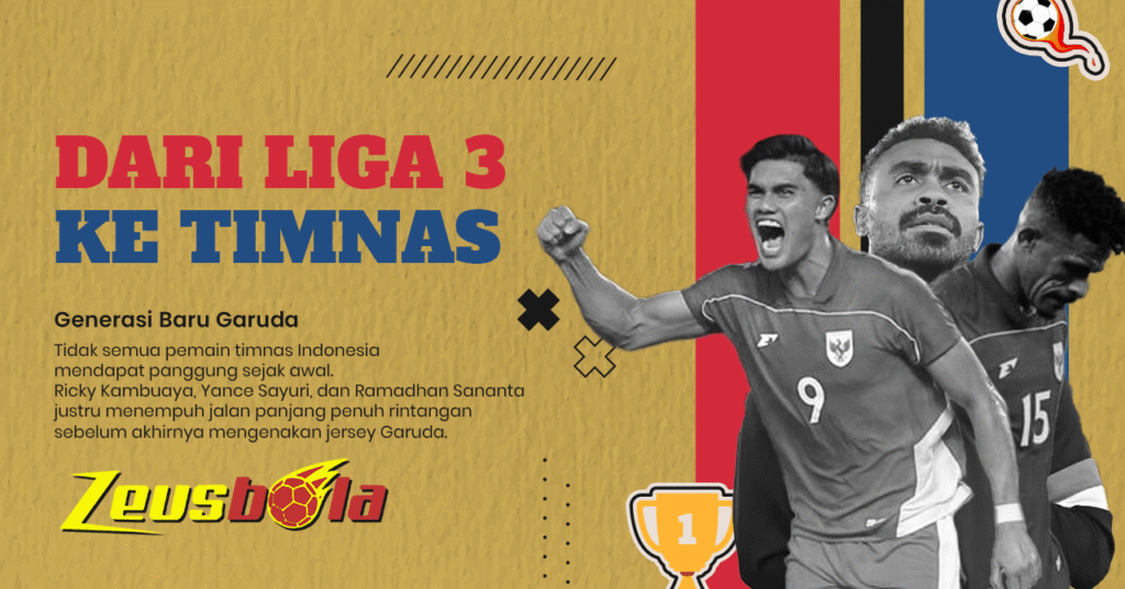 Dari Liga 3 ke Timnas Kisah Ricky Kambuaya, Yance Sayuri & Ramadhan Sananta yang Jadi Andalan Garuda