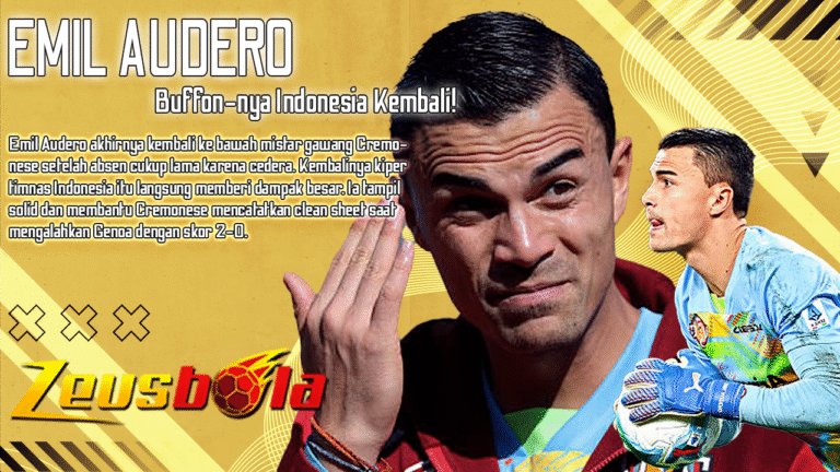 Buffon-nya Indonesia Kembali! Emil Audero Bawa Clean Sheet dan Kemenangan Perdana Cremonese