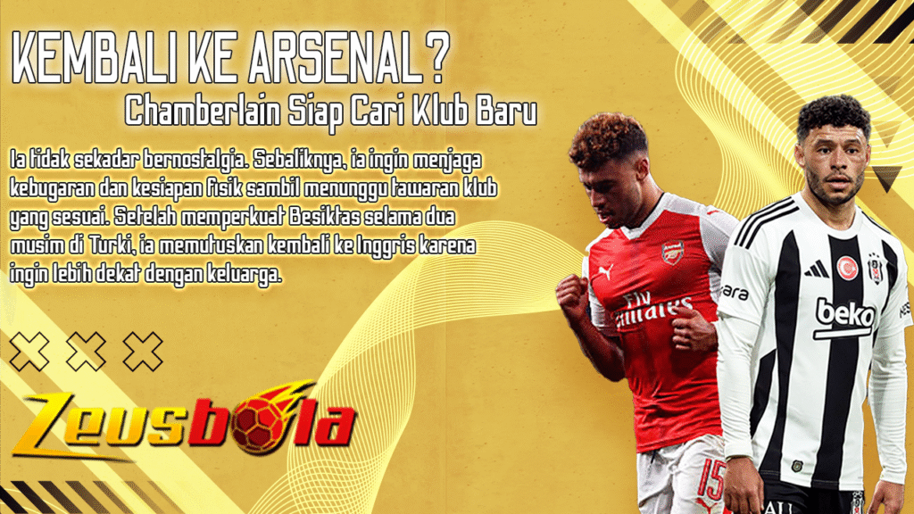 Alex Oxlade-Chamberlain Berlatih di Arsenal, Siap Cari Klub Baru di Inggris