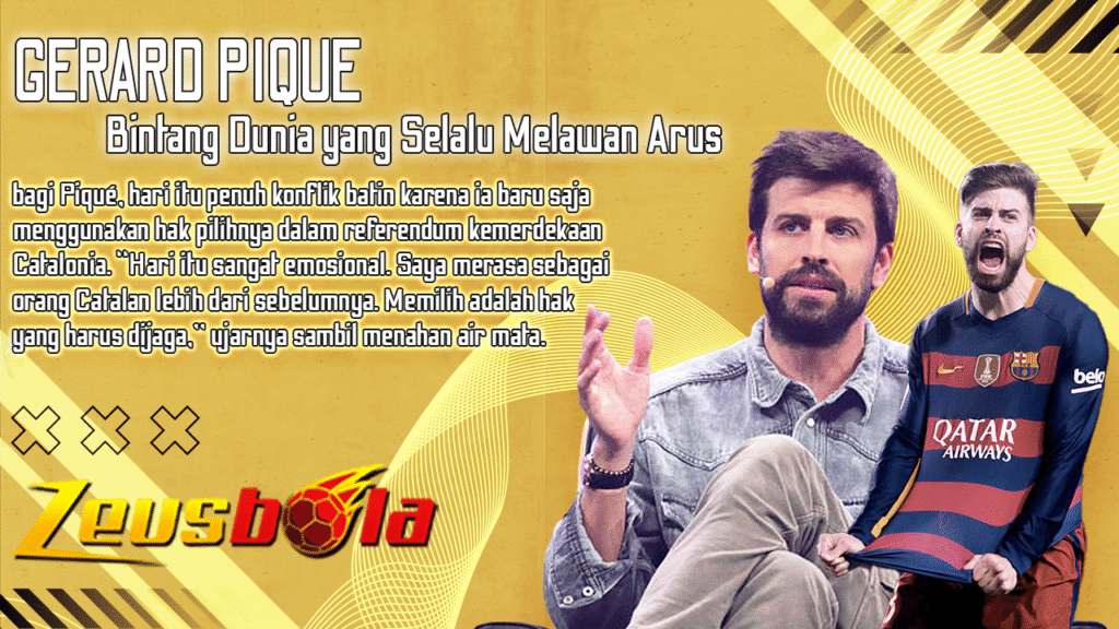 Gerard Piqué Dari Lapangan Hijau ke Liga Inovasi, Si Bintang yang Selalu Melawan Arus