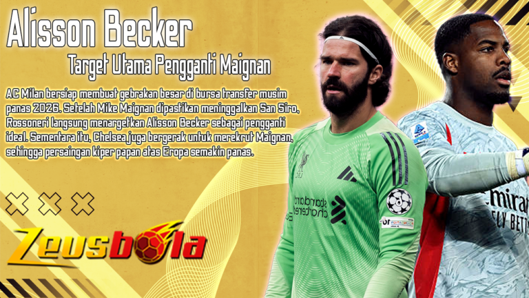 AC Milan Siap Bajak Kiper Liverpool, Alisson Becker Jadi Target Utama Pengganti Maignan