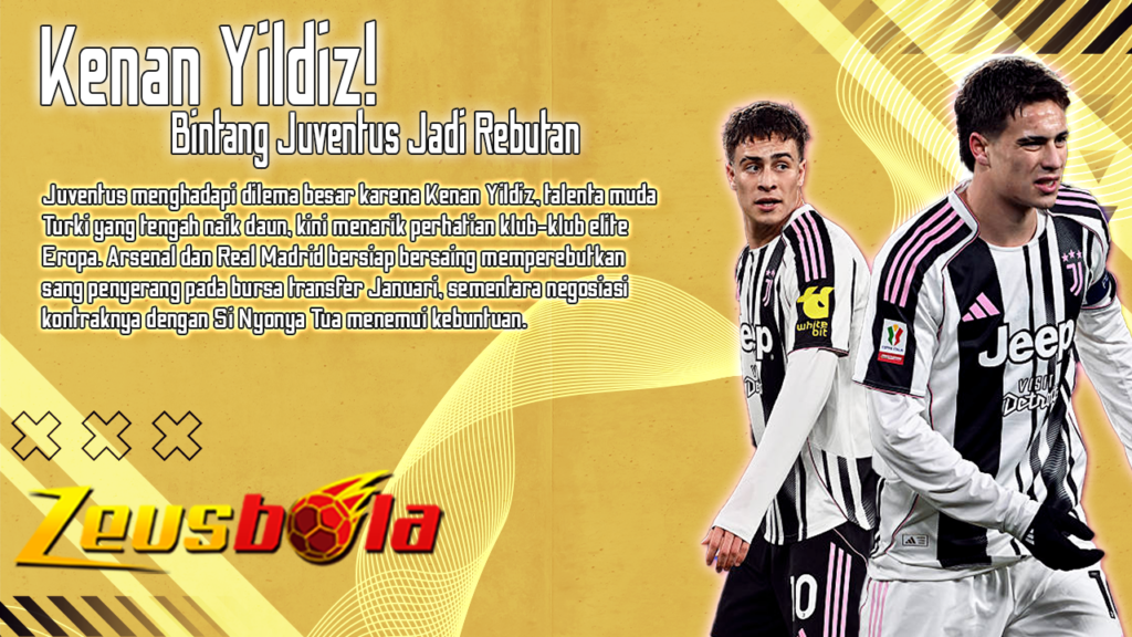 Arsenal dan Real Madrid Berebut Bintang Muda Juventus, Kenan Yildiz